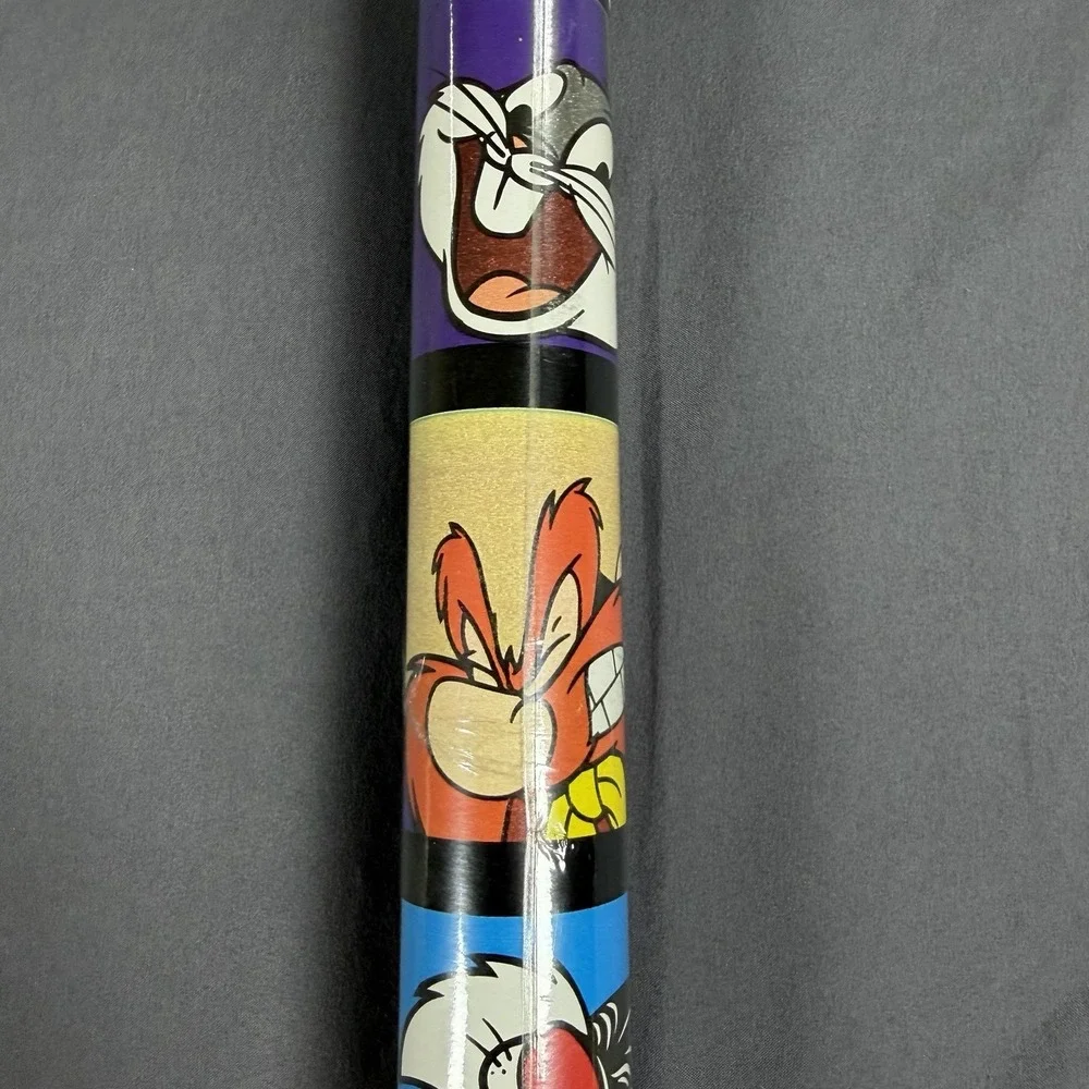 Vintage 1995 Looney Tunes Christmas Wrapping Paper‎ Sylvester Tweety Bugs Bunny